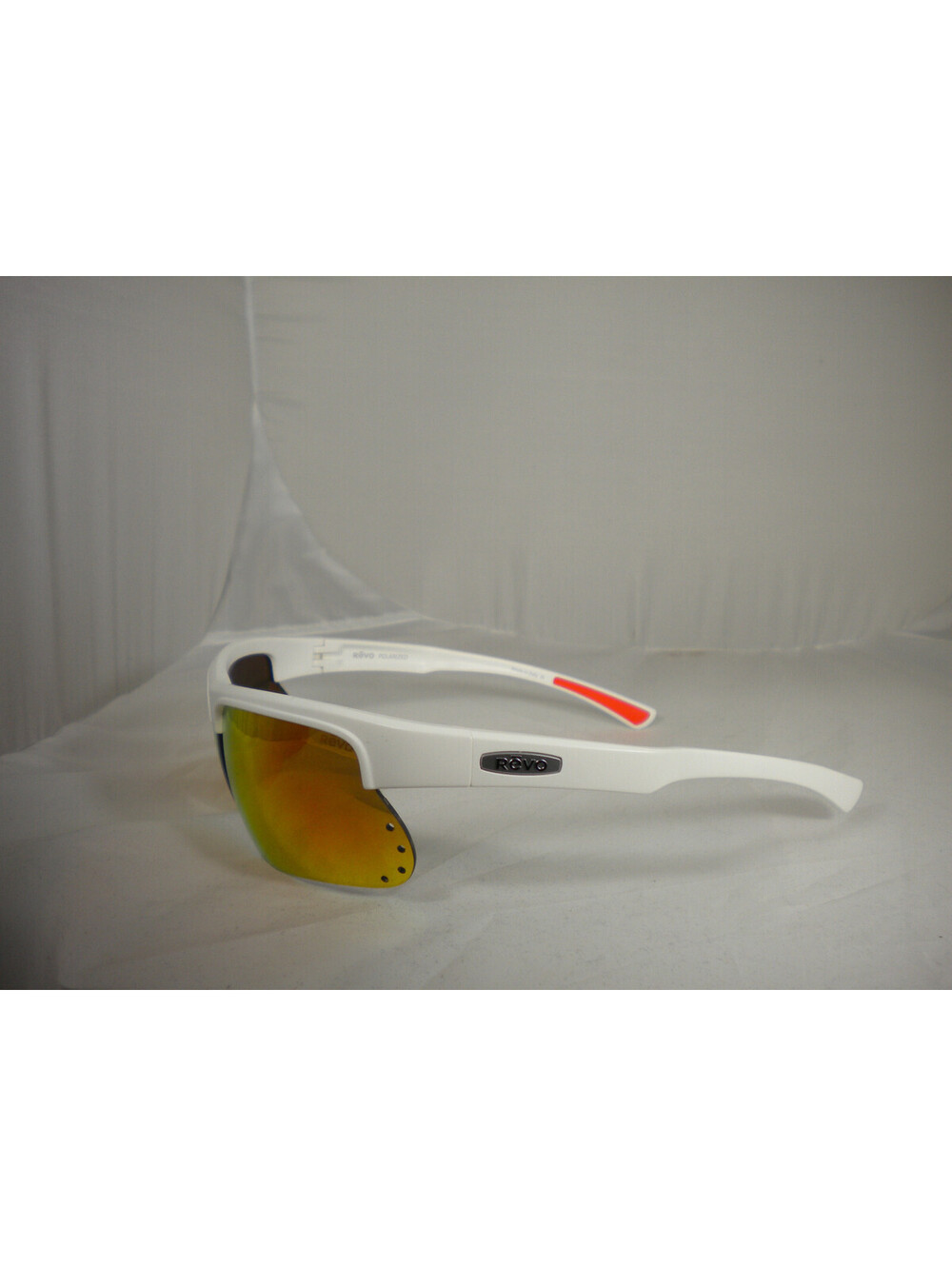 REVO RE 1025 09 OG CUSP S WHITE SOLAR ORANGE Polarized (R-24)
